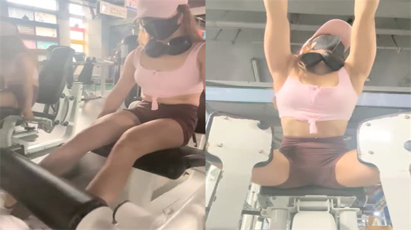 健身辣妹桃桃私密挑战 健身房跳蛋塞入狂操 高潮不断番号：-2